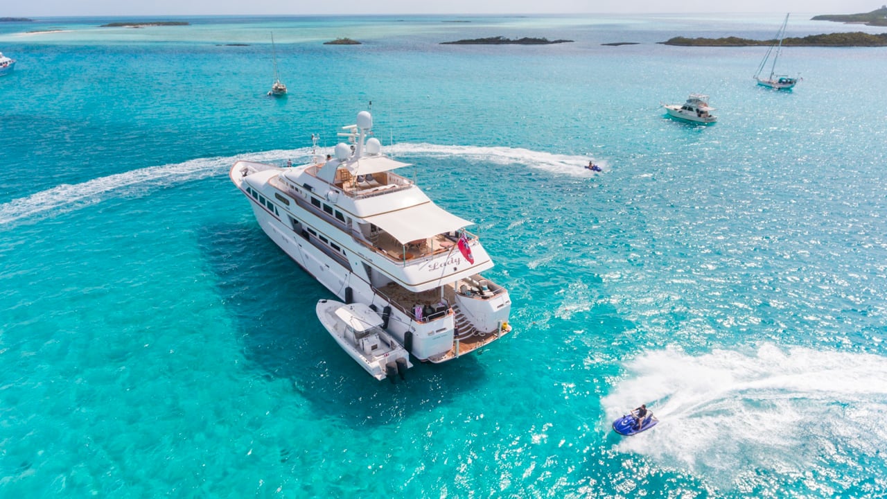LADY J yacht film