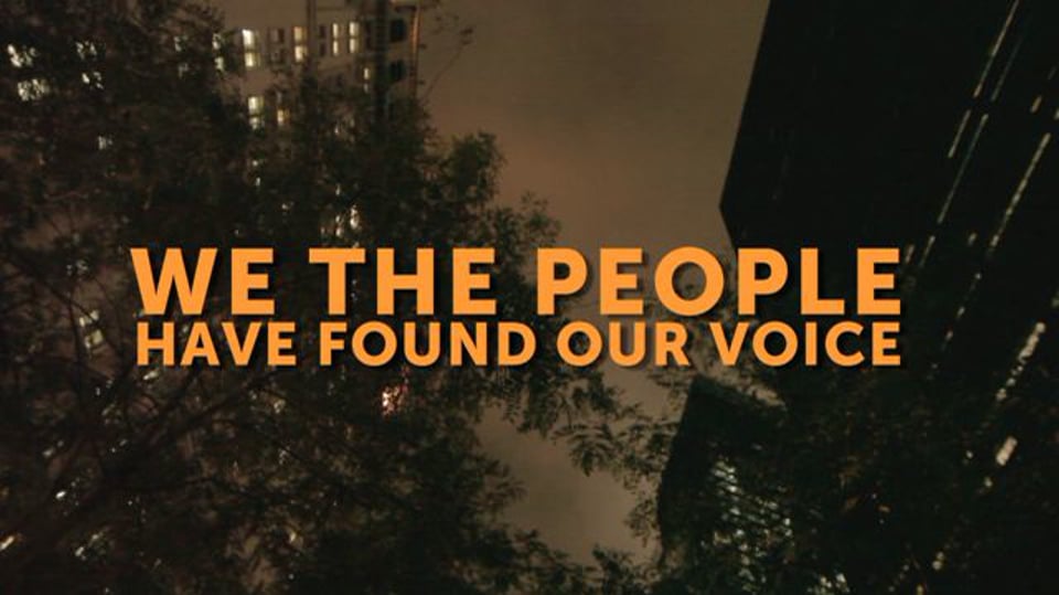We The People Have Found Our Voice (Occupy Wall Street)