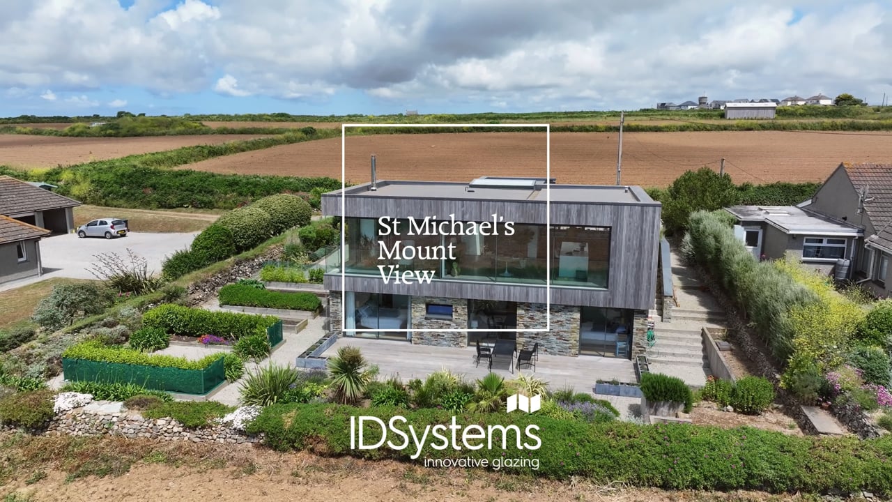 Amazing Cornish self build home with open-corner sliding doors