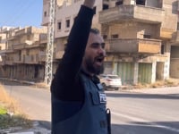 جولة ميدانية داخل مدينة معرة النعمان في محافظة ادلب بعد تحريرها من قبل إدارة العمليات العسكرية