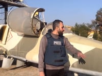 جولة ميدانية داخل مطار النيرب العسكري في محافظة حلب بعد تحريره من قبل إدارة العمليات العسكرية