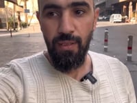 كلمة للناشط الإعلامي هادي العبد الله من داخل مدينة دمشق بعد سقوط النظام