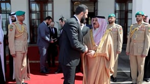 لقطات من زيارة الرئيس السوري أحمد الشرع إلى مملكة البحرين