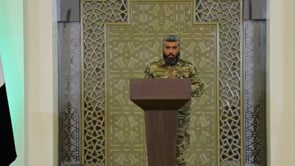 كلمة القائد العسكري عصمت العبسي في مؤتمر إعلان انتصار الثورة السورية