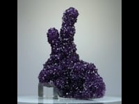 Amethyst Stalactites With Calcite