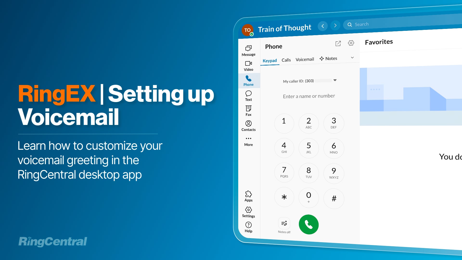 Setting up Voicemail
