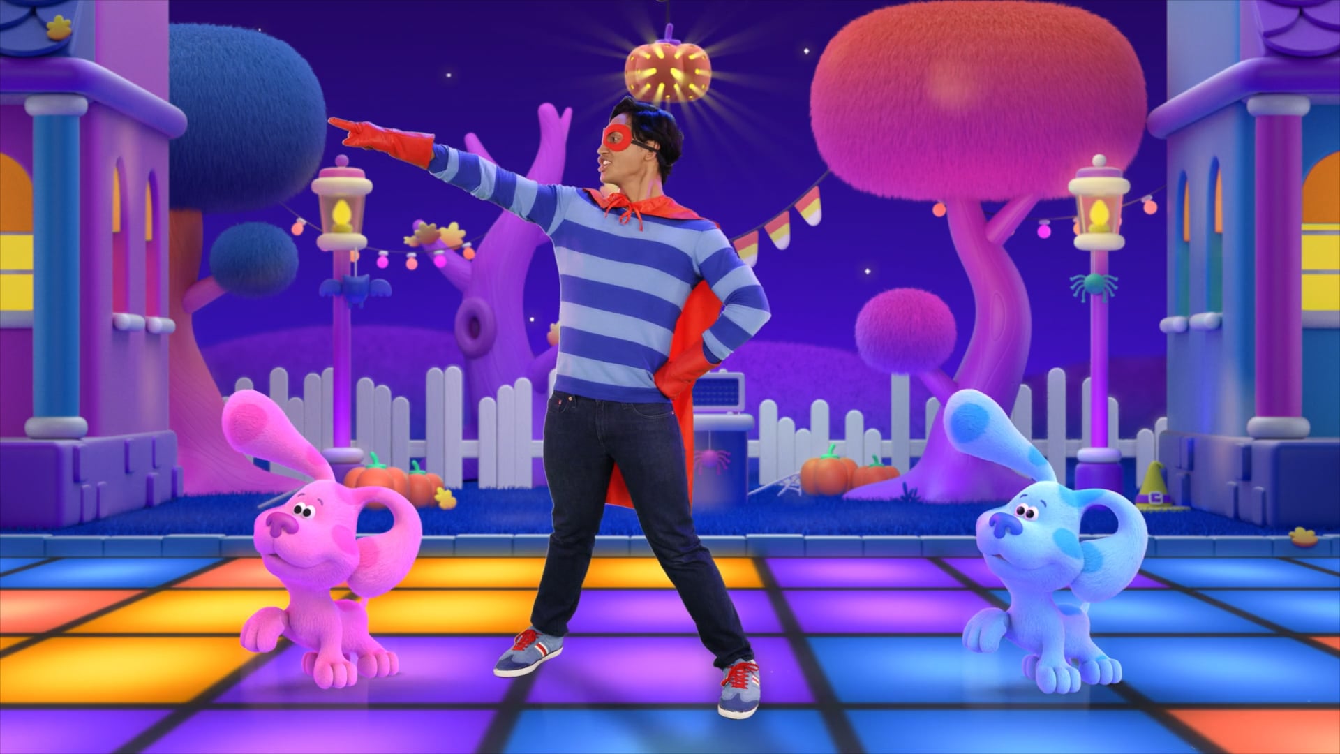 Blue's Clues Halloween Superhero Shuffle