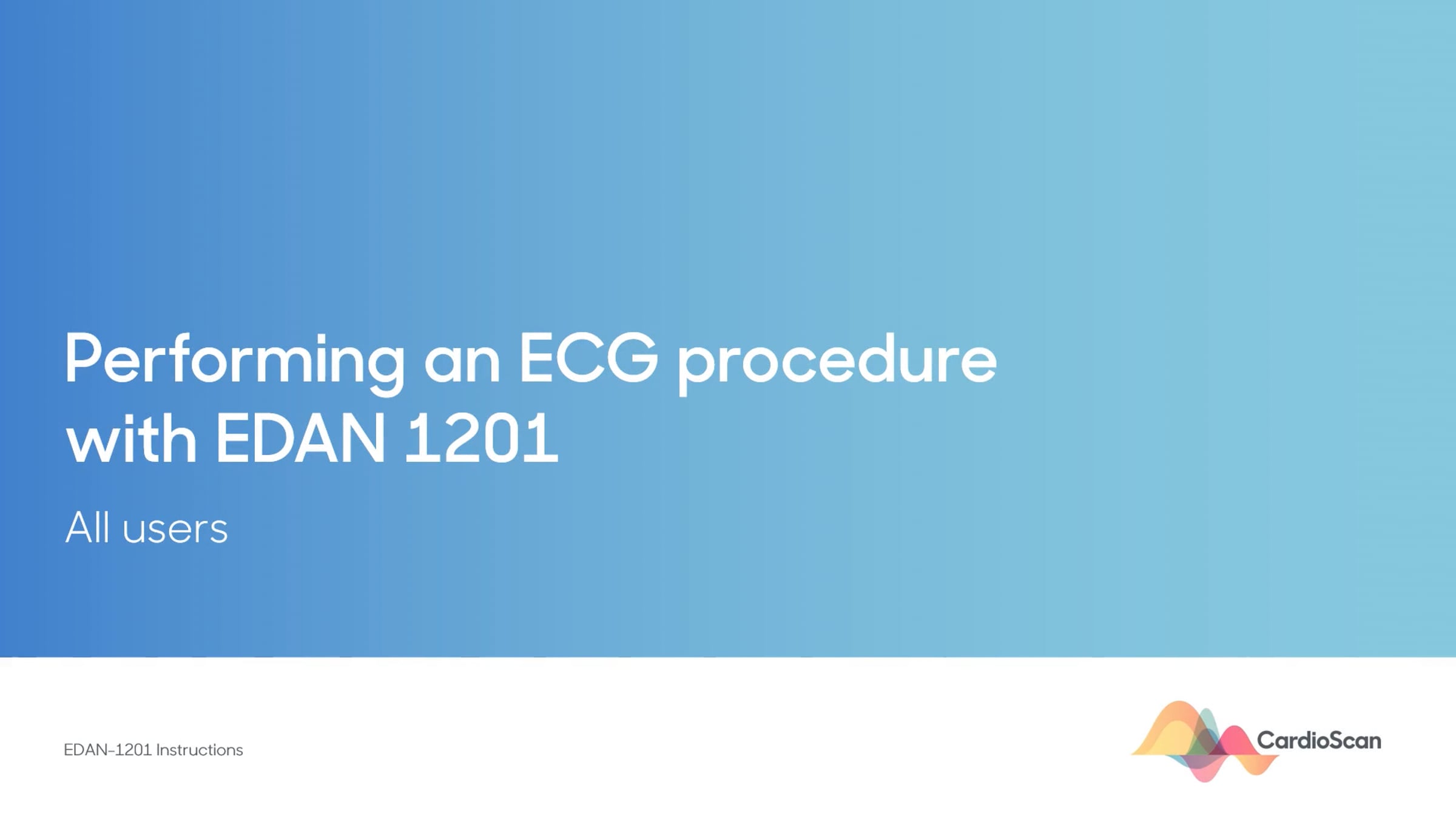 ECG Training Modules - Performing an ECG | Videos & Movies on Vimeo