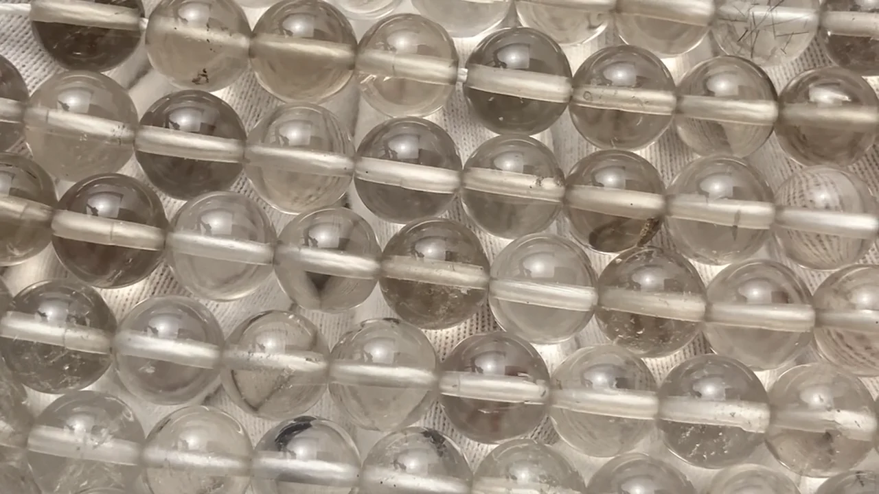 水入り☆スモーキークォーツ☆観音様 スモーキー・クォーツ 煙水晶 ポーランド TM-1101 Ex. Dr. F. Krantz