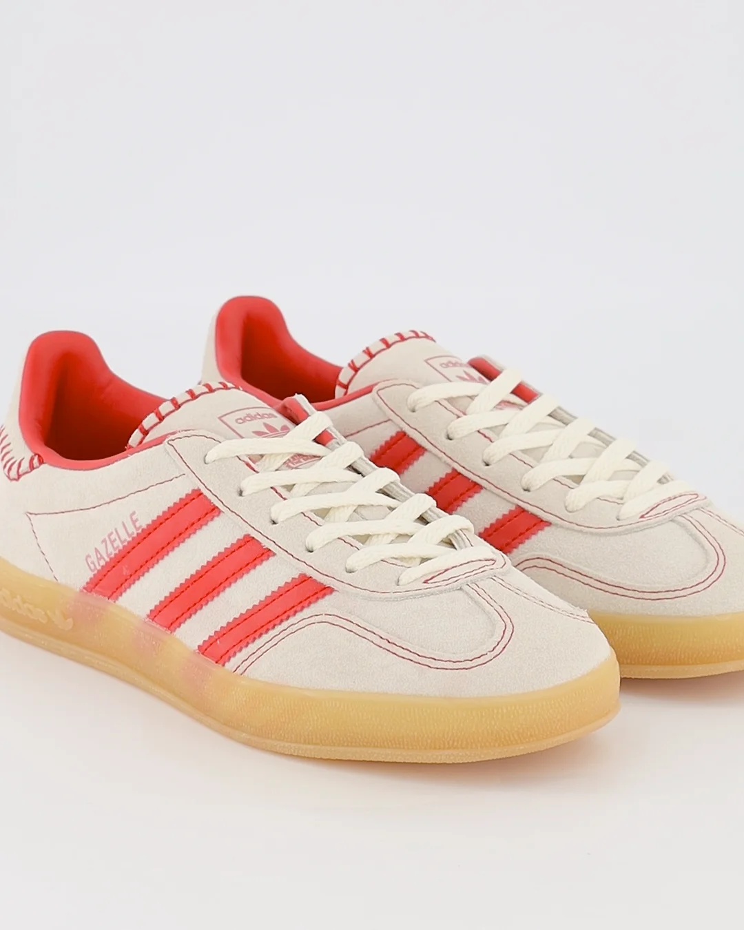 adidas gazelle silver green womens adidas Gazelle Indoor Shoes - Women's - Wonder Mauve / Red / Gum