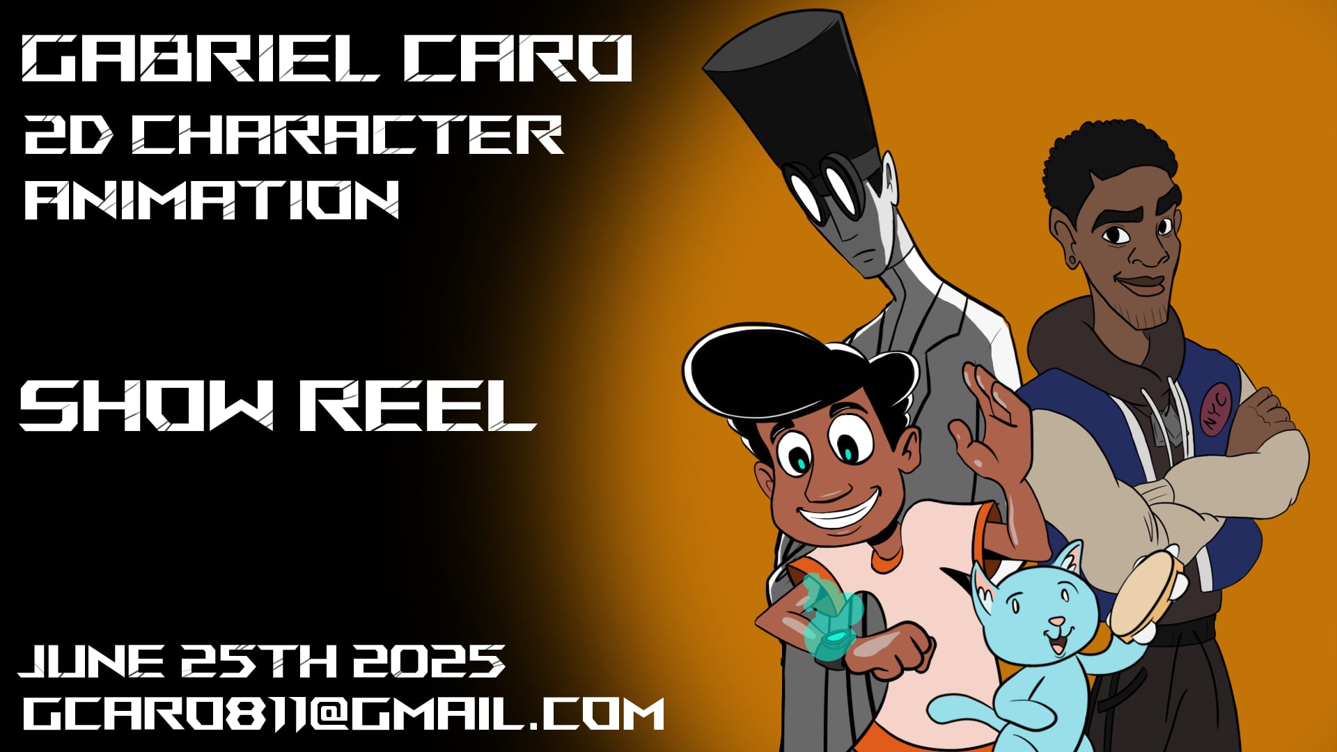 2D Animation Reel June 2025