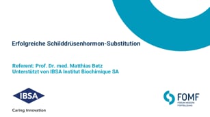 Erfolgreiche Schilddrüsenhormon-Substitution