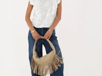 White lace top with ruffles | My Jewellery