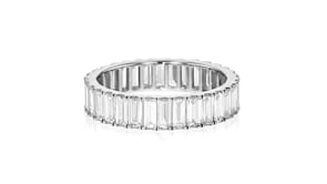 2.00 ct. t.w. Baguette Lab-Grown Diamond Eternity Band in 14kt White Gold