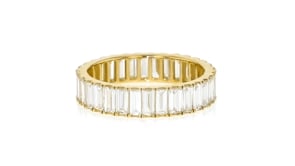 2.00 ct. t.w. Baguette Lab-Grown Diamond Eternity Band in 14kt Yellow Gold