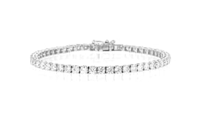 7.00 ct. t.w. Lab-Grown Diamond Tennis Bracelet in Platinum