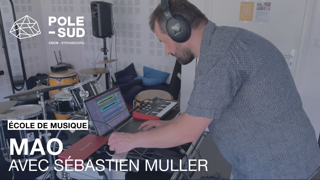 École de musique : Musique assistée par ordinateur avec Sébastien Muller