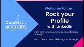 Careers Month Session 4 Rock Your Profile