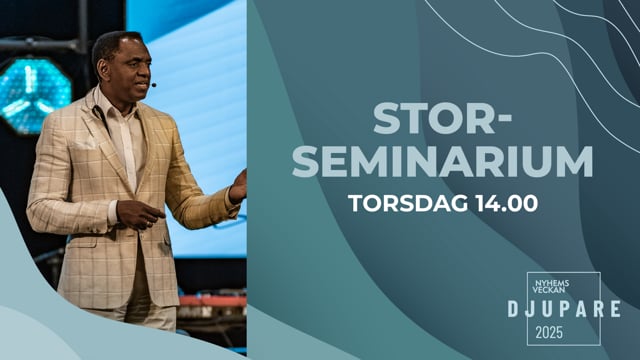 ⁣Från Kongo till Kumla | Storseminarium 19 juni | Nyhemsveckan