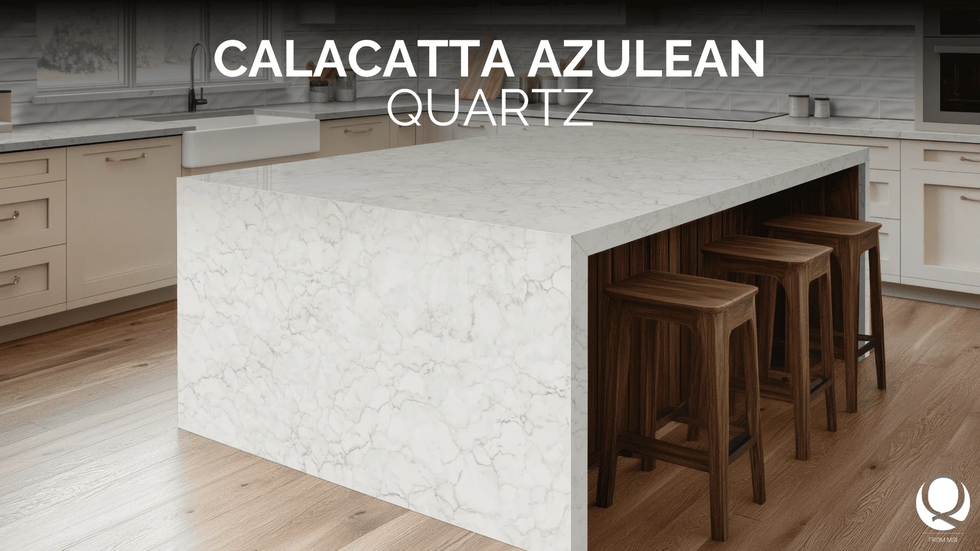 Calacatta Azulean Quartz Q™ Premium Quartz