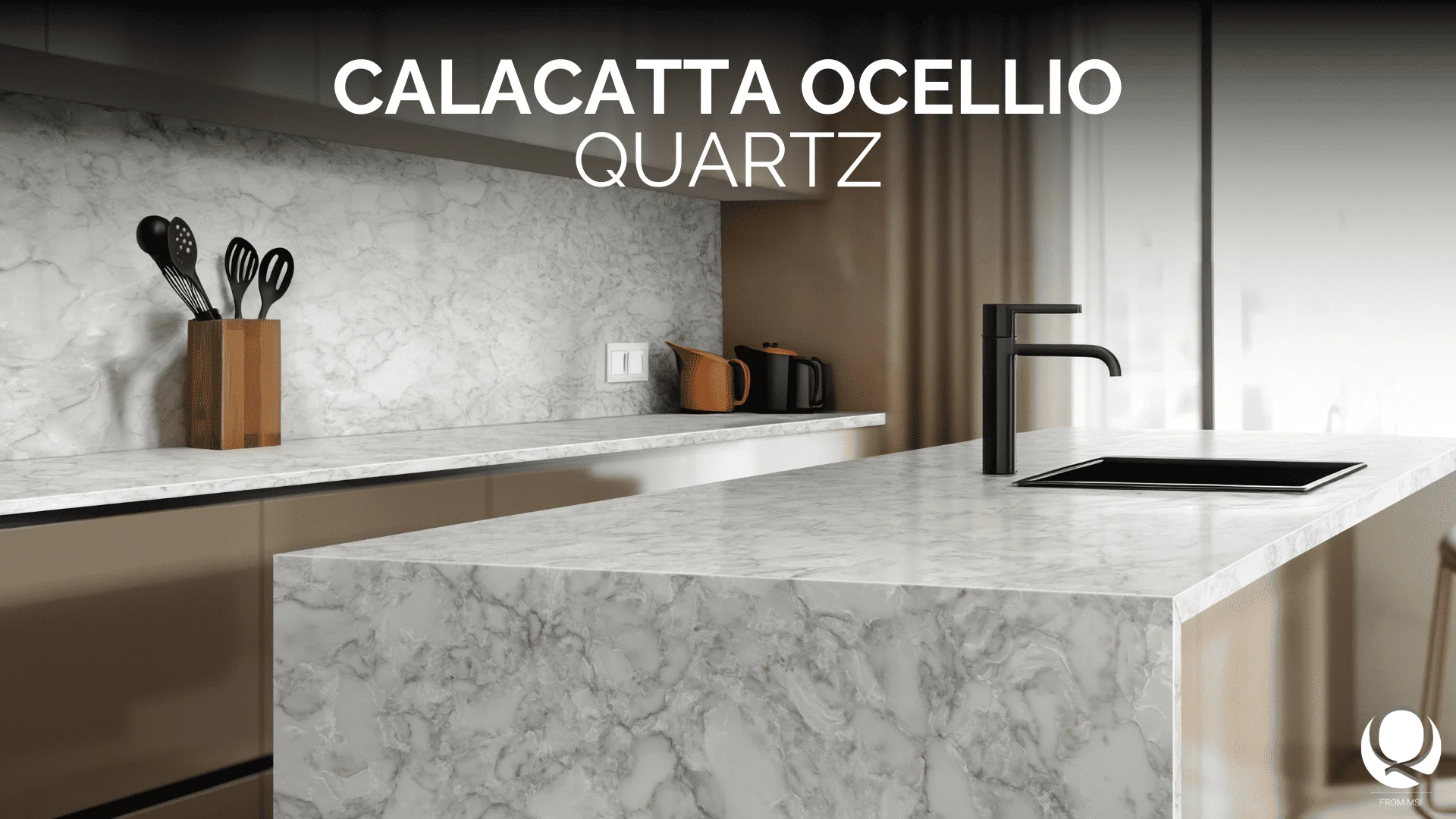 Calacatta-Ocellio-Quartz MSI Quartz - Main Image