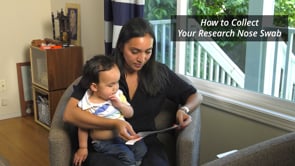 How to Collect Your Research Nose Swab