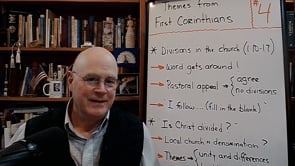"Themes from First Corinthians" (#4) - (REPLAY)