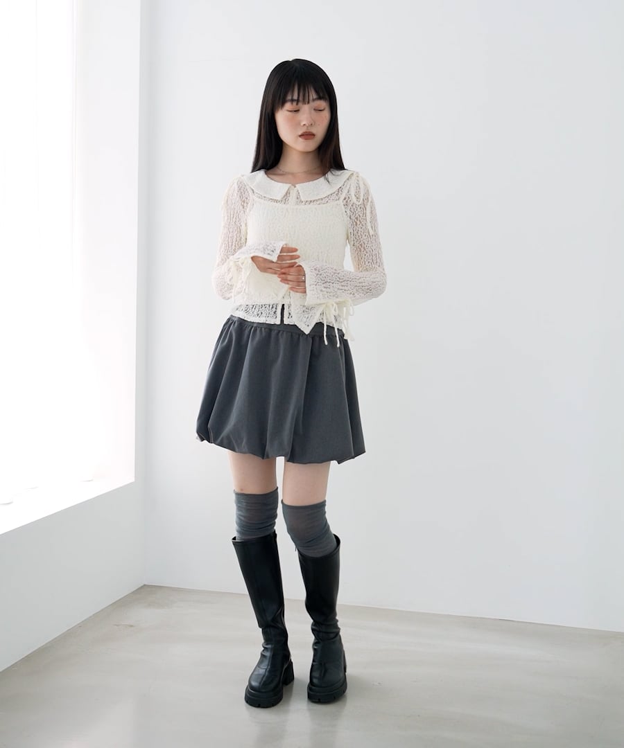 Heather インヒールストレッチロングブーツ 予約】インヒールストレッチロングブーツ | [公式]ヘザー