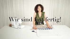Saum annähen und Schnallen anbringen 