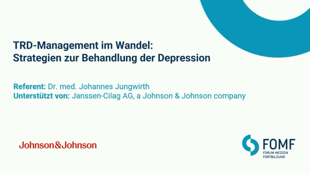 TRD-Management im Wandel: Strategien zur Behandlung der Depression
