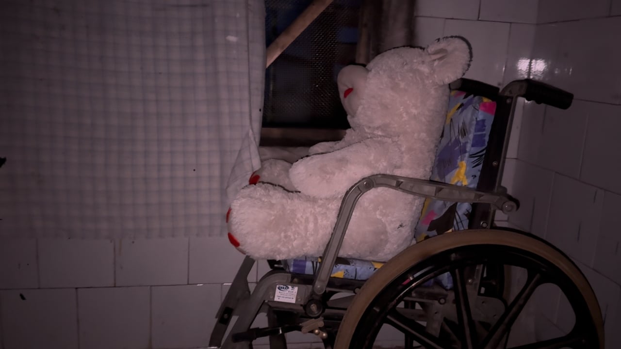 Кадр из видео квеста Палата