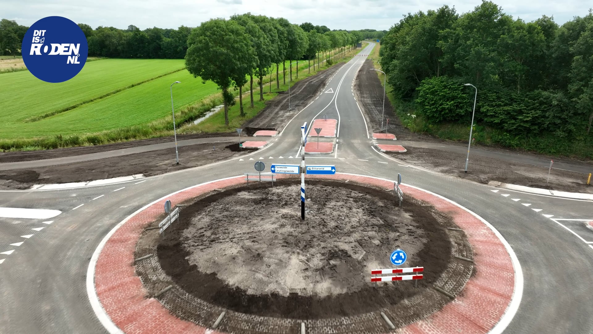 Nieuwe Rotonde N372 Dronevideo