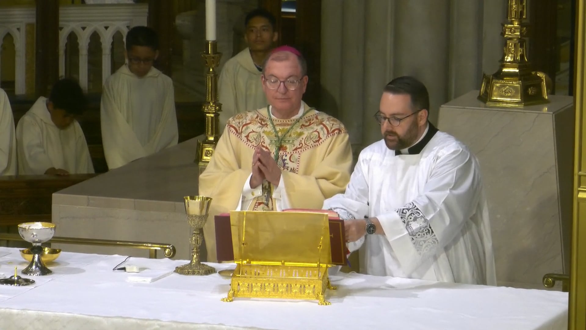 Mass on the Memorial of St. Josemaria Escriva from St. Patrick's Cathedral