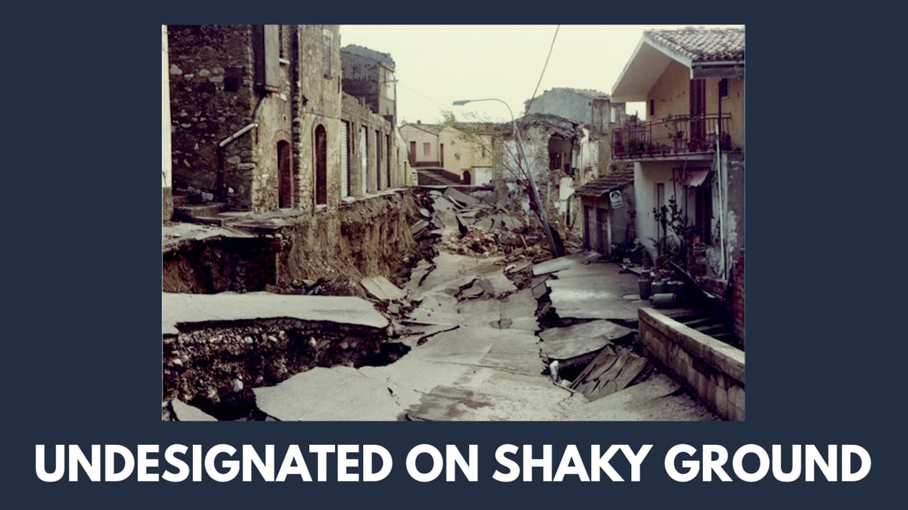 Pamela Washington - Undesignated on Shaky Ground