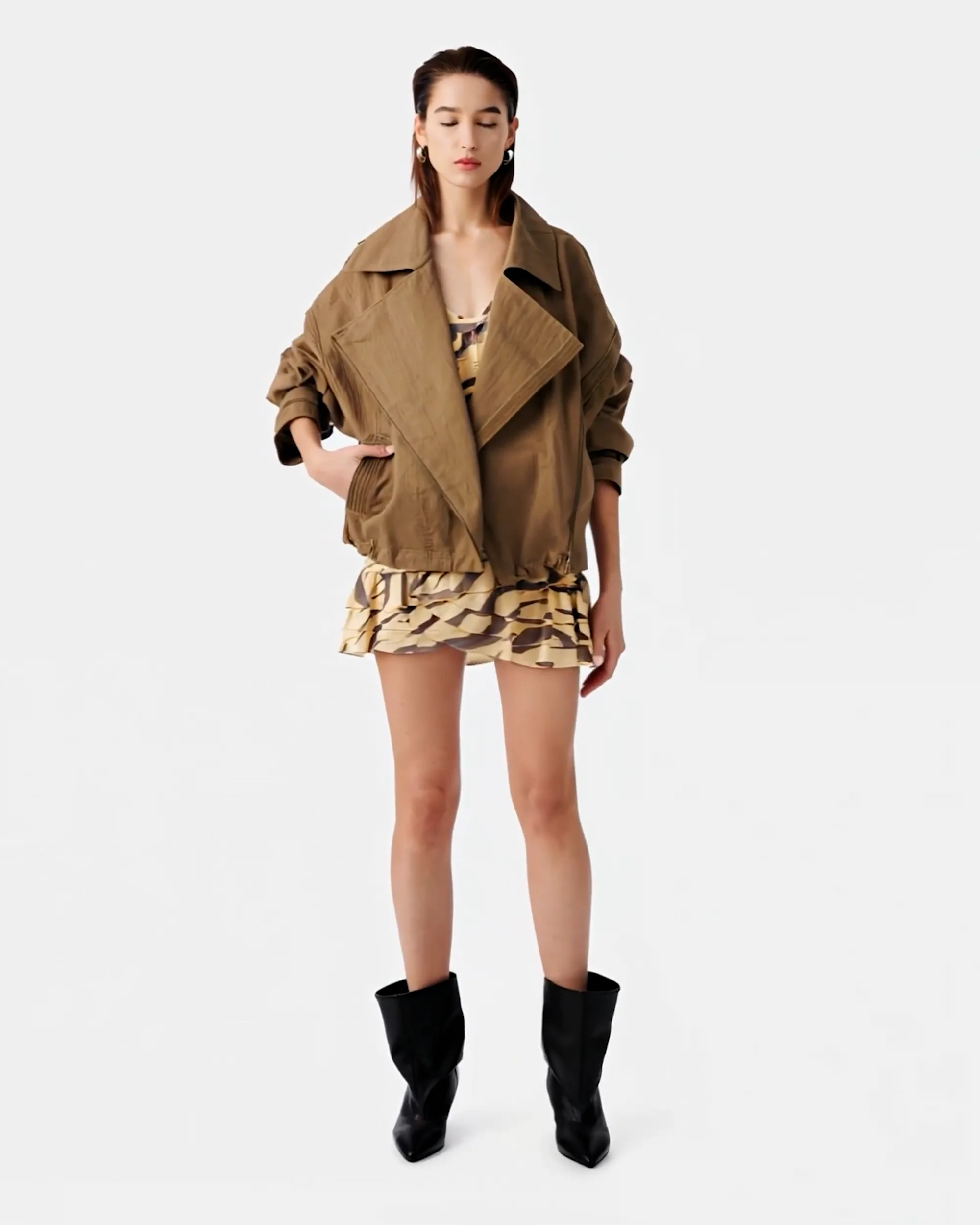 IRO FALL WINTER 25 COLLECTION | OVERSIZE JACKET