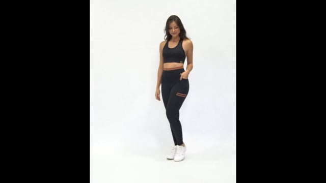Top Fitness Com Bojo Preto Fita