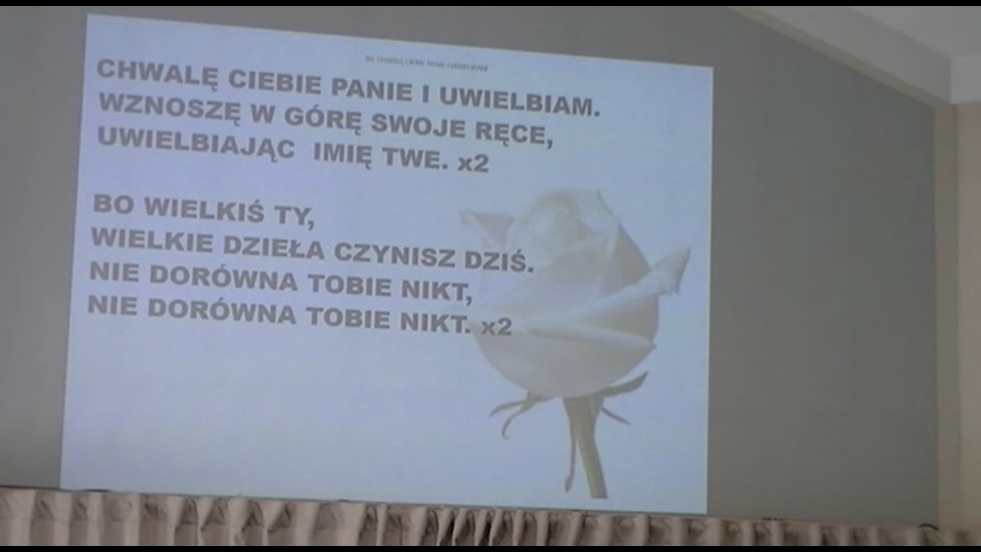 2025.06.14 Dni Trzeźwości - Palowice Pieśń " Chwalę Ciebie Panie " Wyk. Zespół Fundacji