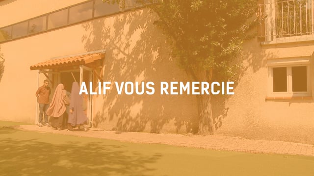 Alif vous remercie