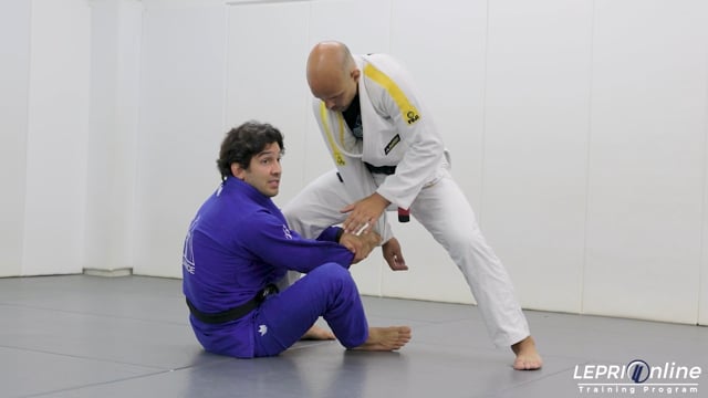 Cross Grip to Sit Up Guard to Single Leg