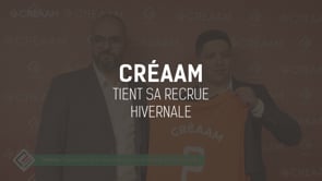 CRÉAAM tient sa recrue hivernale