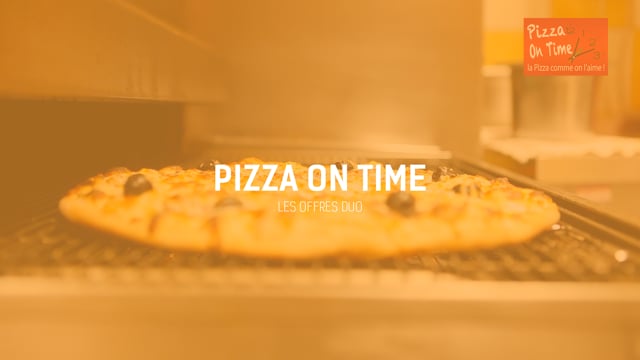 Pizza On Time – Les offres Duo
