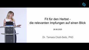 Fit für den Herbst: Die relevanten Impfungen auf einen Blick.