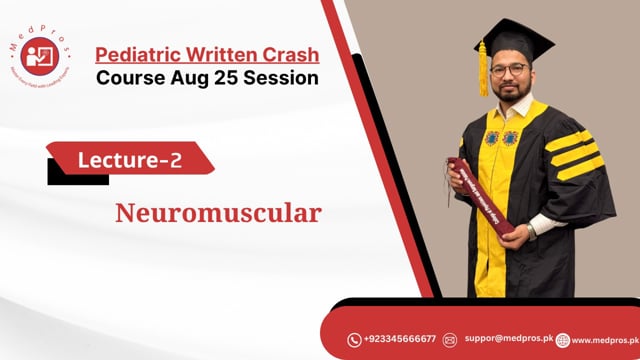 Dr Umer Farooq || Lecture-2 || Neuromuscular