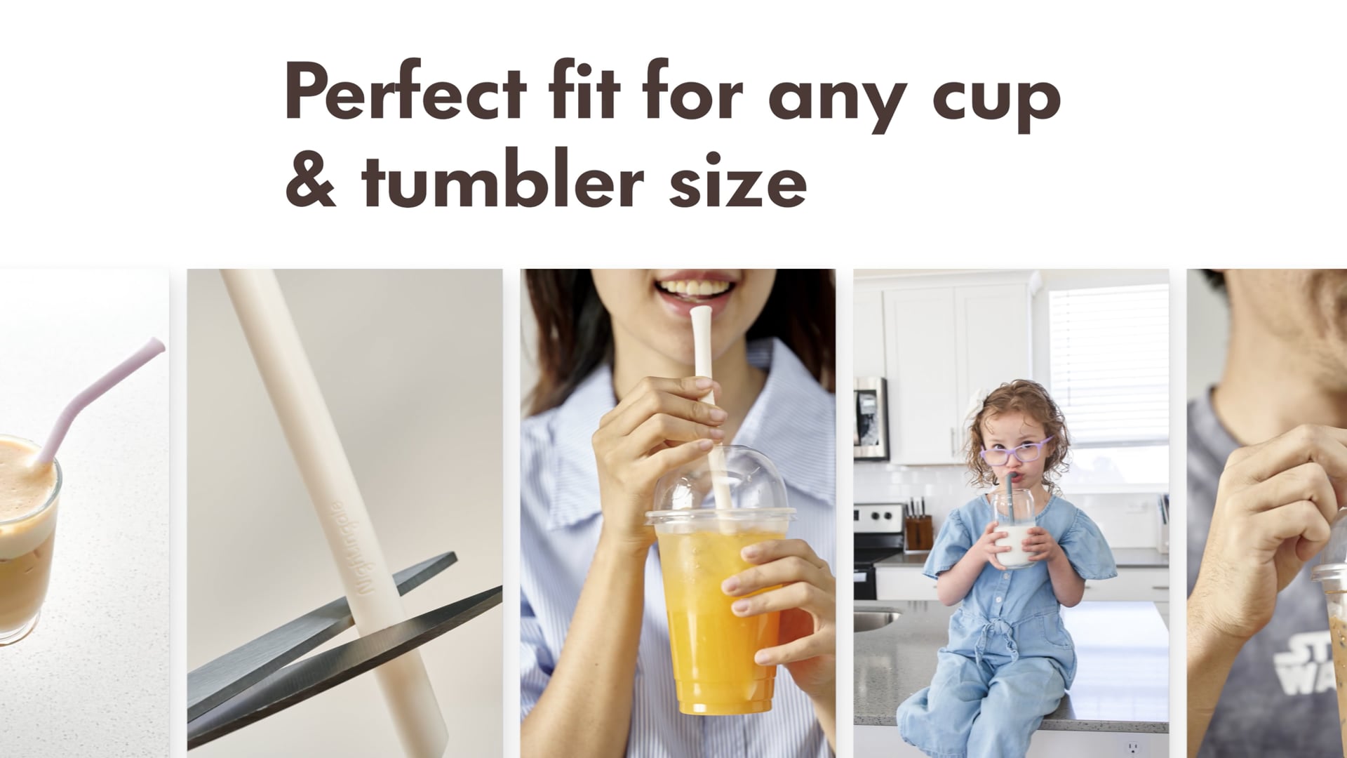 NIGHTINGALE | SILICONE STRAWS ADS #1