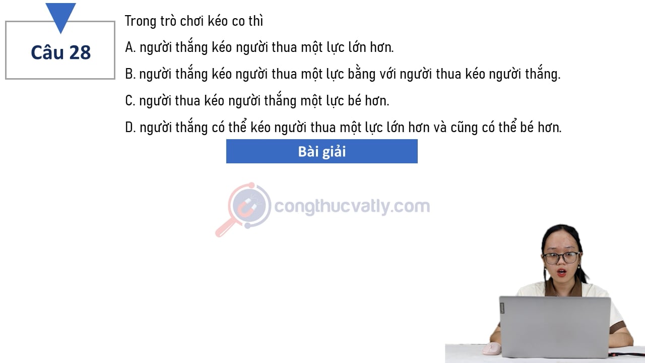 Trong trò chơi kéo co thì 