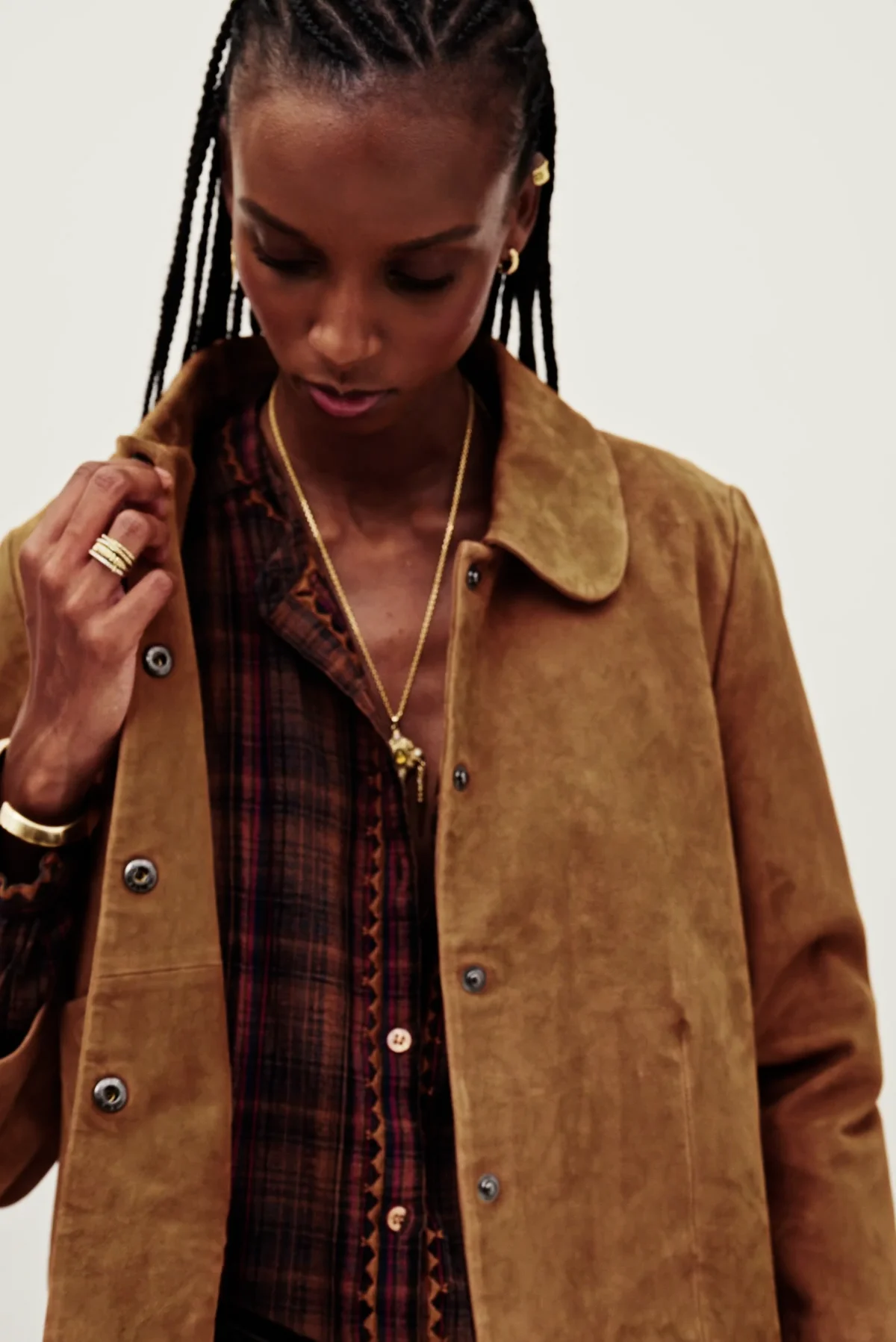 Straight-Cut Jacket Milas Brown // ba&sh US