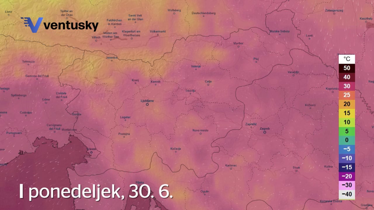 Sledi preobrat: prihodnji teden bo 20 stopinj Celzija #animacija