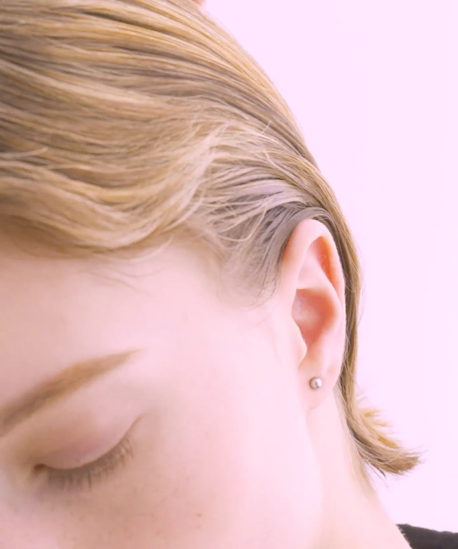 Shihara　パールピアス Half Pearl Pierce 45° Half Pearl Pierce 45° - SHIHARA