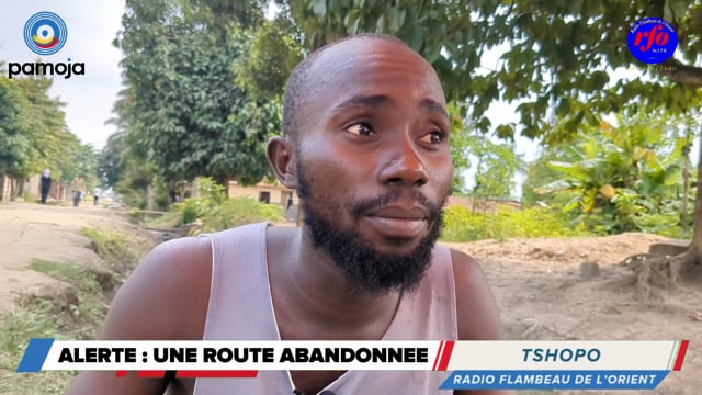 Une route abandonnée