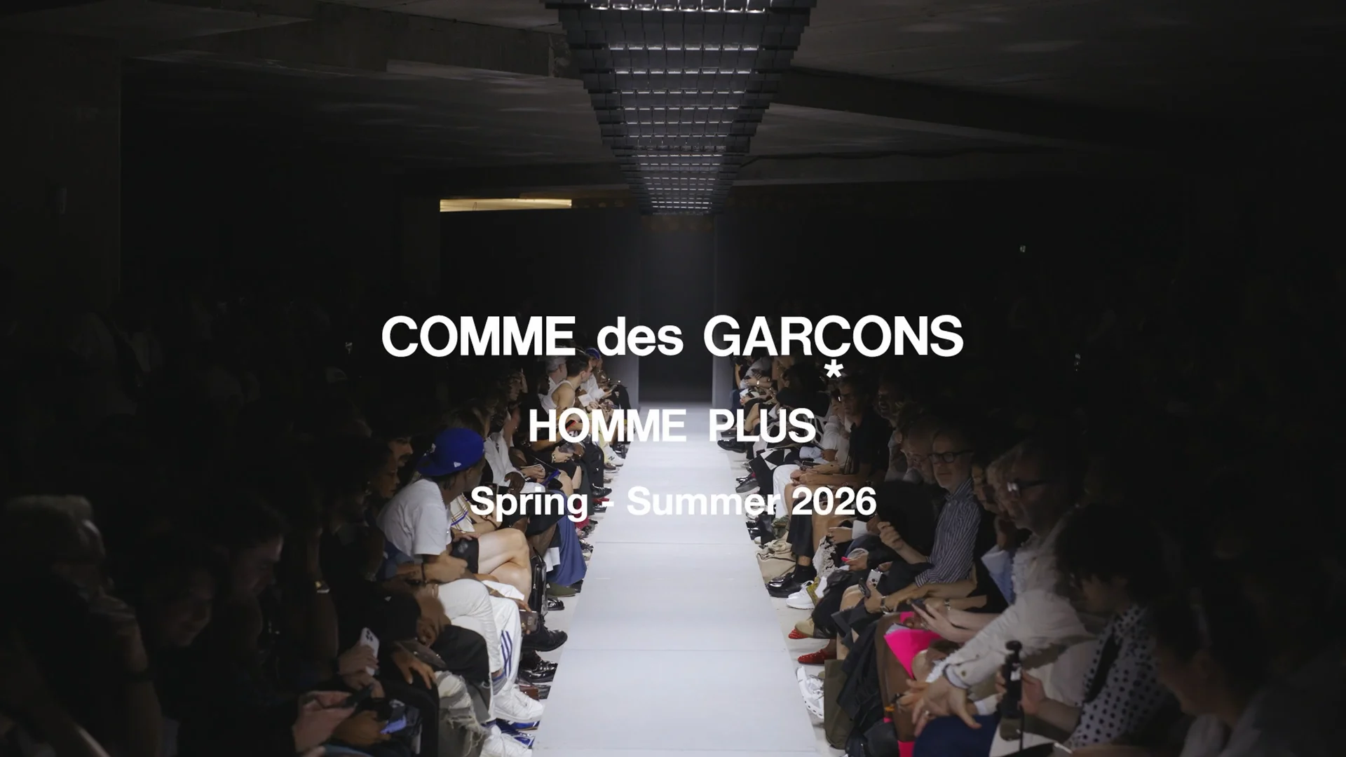Comme des Garçons Homme Plus SS26 | DSM Ginza